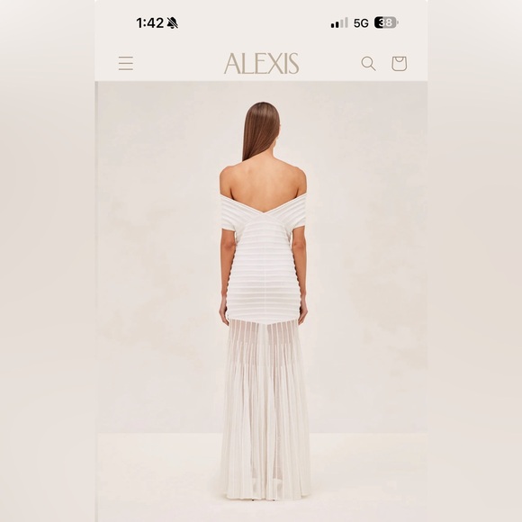 Alexis Marce Bridal Dress in White - Picture 4 of 7